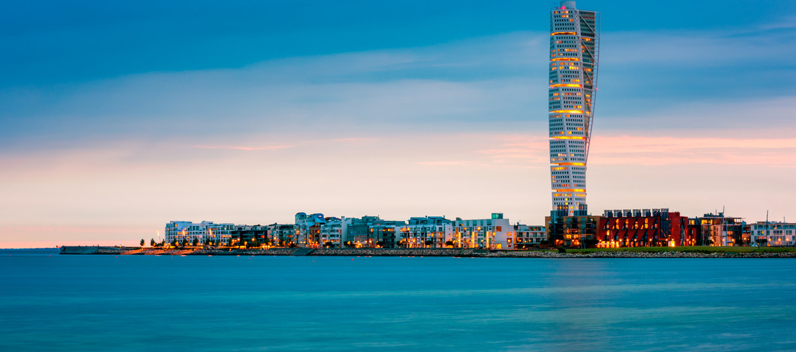 Malmö skyline